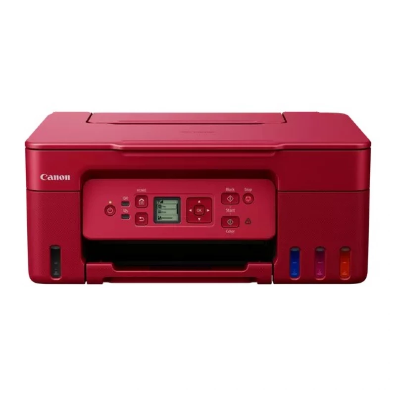 Multifunctionala inkjet CANON CISS PIXMA G3470 RED, COLOR PRINTER/SCANNER/COPIER/WI-FI, A4, PRINT 4800X1200DPI_2PL, SCAN 600X1200DPI, ESAT 11/6.0 IPM, 64-275Г/М2, LCD 3.4 CM,USB 2.0, 4 INK TANKS: GI-41 B/M/Y/C BLACK: 6,000 PAGES (ECONOMY MODE 7.600 PAGES) COLOUR: 7,700
