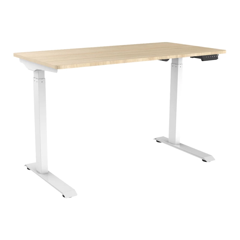 Masa AG ET223 WH, BLAT STEJAR ARLINGTON, 1600X800, PAL, Metal, Stejar Arlington, Alb