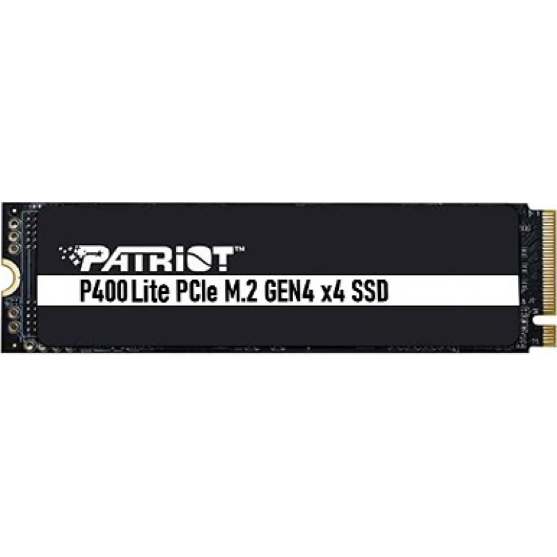 SSD PATRIOT M.2 NVMe SSD 500GB Patriot P400 Lite, w/Graphene Heatshield, Interface: PCIe4.0 x4 / NVMe 1.4, M2 Type 2280 form factor, Sequential Read 3500 MB/s, Sequential Write 2400 MB/s, Random Read 220K IOPS, Random Write 500K IOPS, EtE data path protection, T