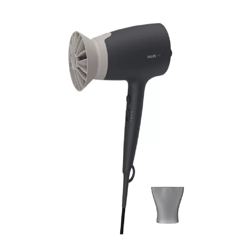 Uscator de par PHILIPS BHD351/10, 1200 W, 6 moduri, Ionizare, Negru