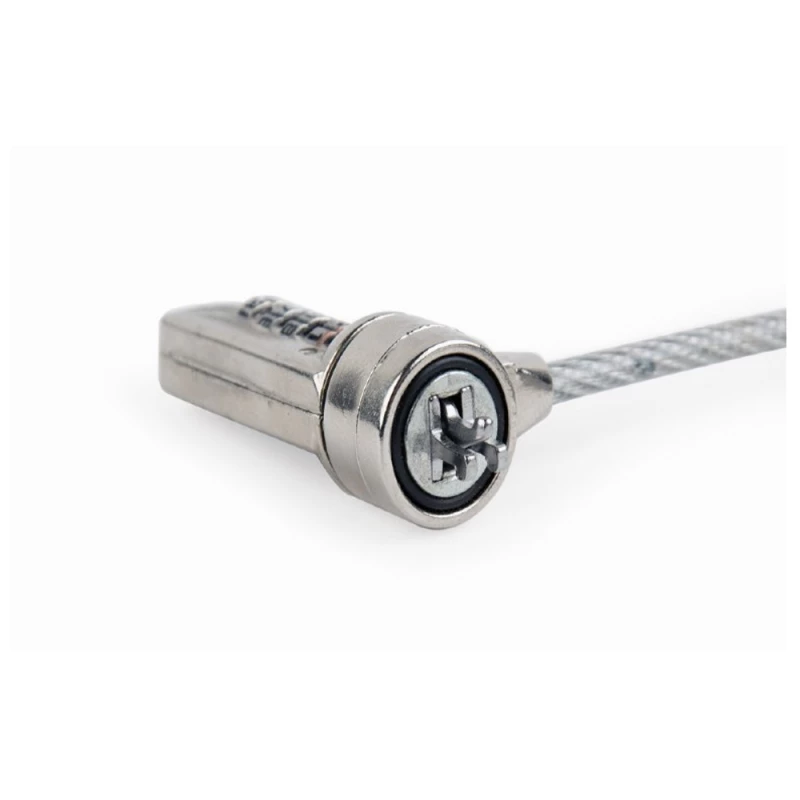 Замок GEMBIRD LK-CL-01 Cable lock for notebooks (4-digit combination), 4 mm steel cable