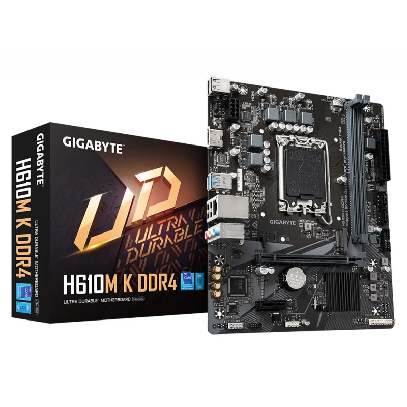 Placa de baza GIGABYTE H610M K DDR4, LGA 1700, mATX