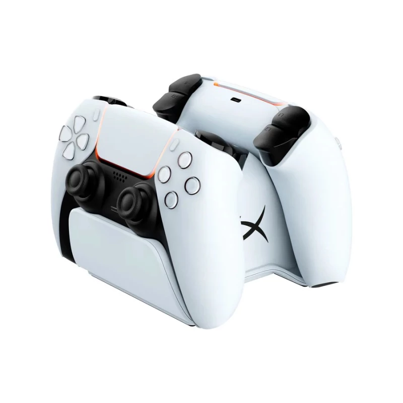 Accesoriu pentru console HyperX CHARGEPLAY DUO CHARGING STATION FOR PS5, WHITE