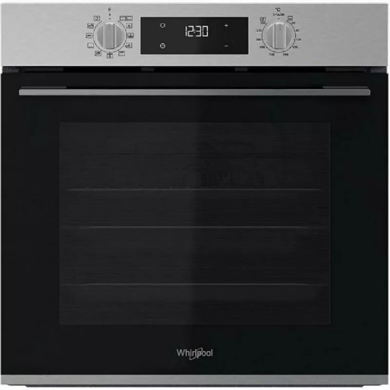 Cuptor electric incorporabil Whirlpool OMK58HR0X, 71 l, 12 functii, Grill, Timer, Negru, Inox, А+