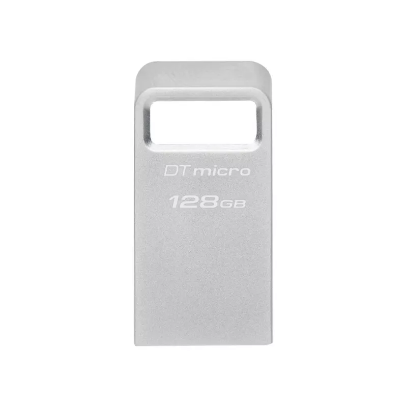 Флешка KINGSTON 128GB USB3.2 DataTraveler Micro G2, Metal casing, Compact and lightweight, World’s smallest USB Flash drive (Read 200 MB/s)