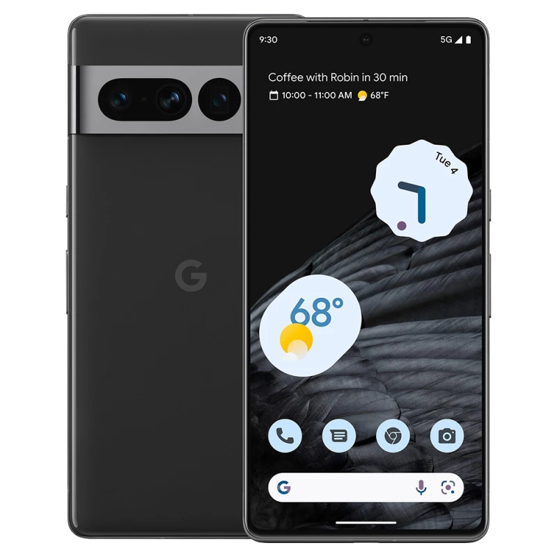 Telefon mobil GOOGLE Pixel 7 Pro 5G Dual 12/128 GB Obsidian Black