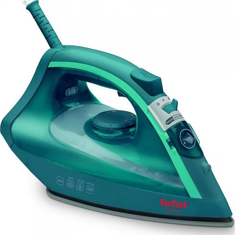 Утюг Tefal FV1712, 2000 Вт, 200 мл, Металокерамика, Бирюзовый