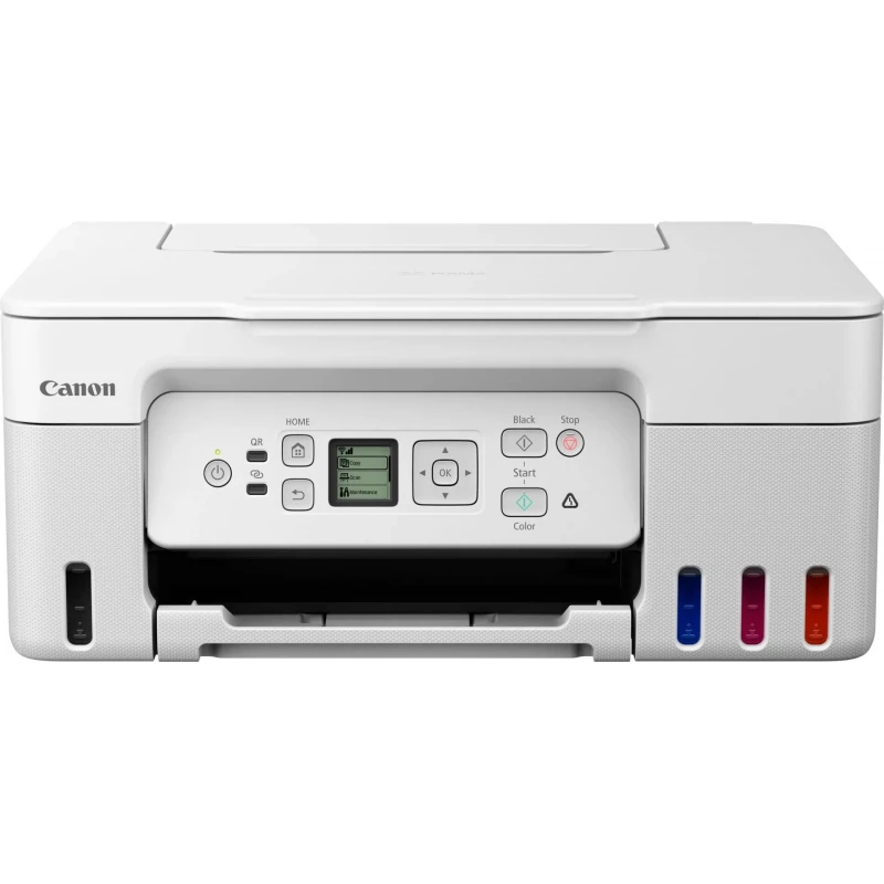 МФУ струйное CANON PIXMA G3470 WHITE, COLOR PRINTER/SCANNER/COPIER/WI-FI, A4, PRINT 4800X1200DPI_2PL, SCAN 600X1200DPI, ESAT 11/6.0 IPM, 64-275Г/М2, LCD 3.4 CM,USB 2.0, 4 INK TANKS: GI-41 B/M/Y/C BLACK: 6,000 PAGES (ECONOMY MODE 7.600 PAGES) COLOUR: 7,70