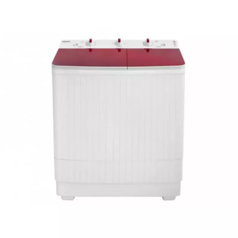 Masina de spalat rufe semiautomata DAEWOO DSWM 7.3R, Standard, 7 kg, 1350 RPM, Alb, Rosu, D