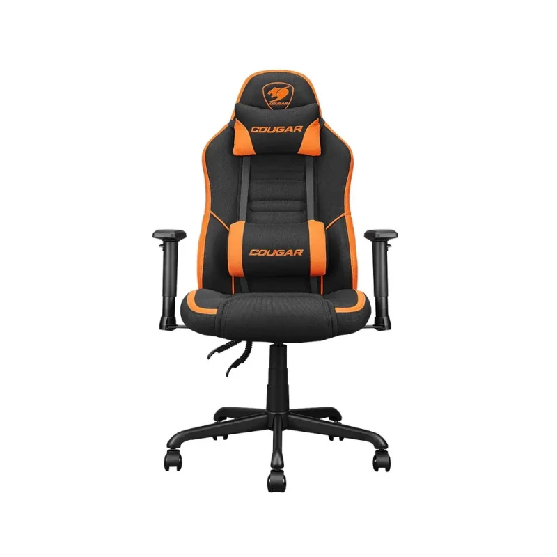 Fotoliu Gaming Cougar FUSION SF BLACK, Gazlift 4, 120 kg, 145-180 cm, Negru