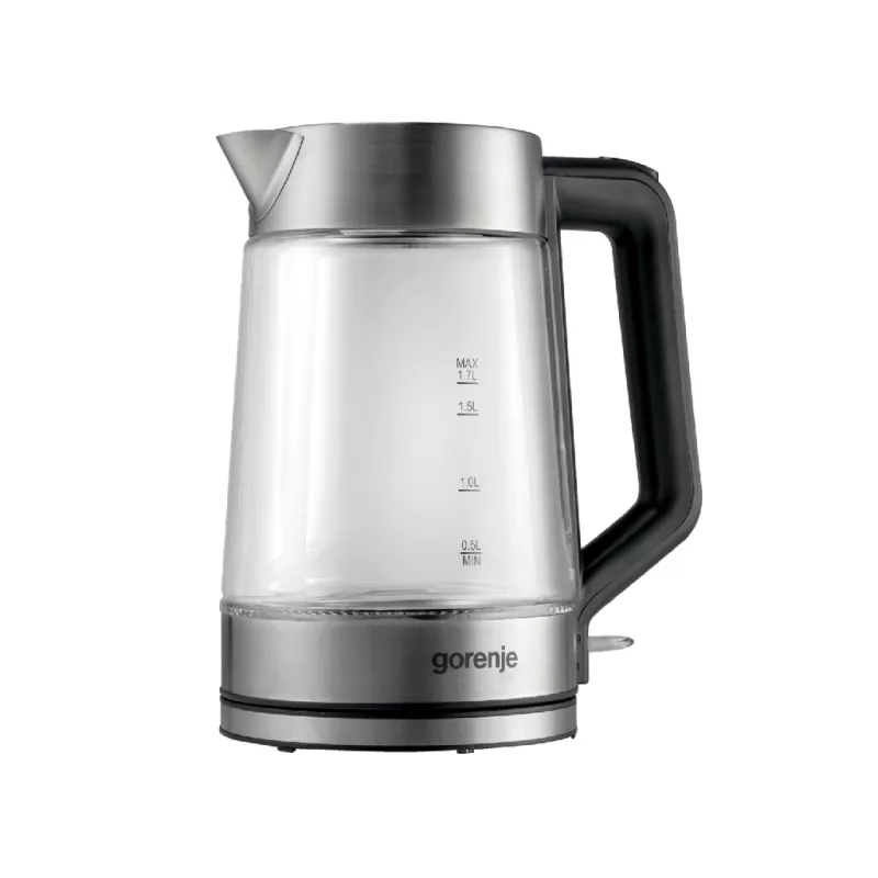 Ceainic electric GORENJE K17GED, 1.7 l, 2150 W, Sticla, Transparent