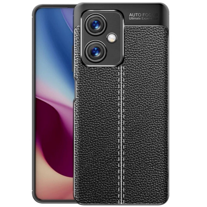 Husa Xcover XIAOMI REDMI NOTE 12, LEATHER, BLACK