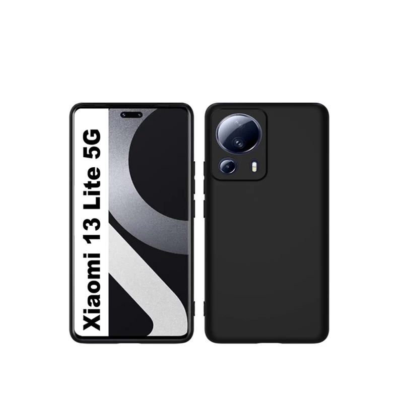 Husa Xcover XIAOMI 13 LITE, SOFT TOUCH (MICROFIBER), BLACK