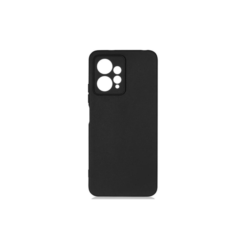 Husa Xcover XIAOMI REDMI NOTE 12, SOFT TOUCH (MICROFIBER), BLACK