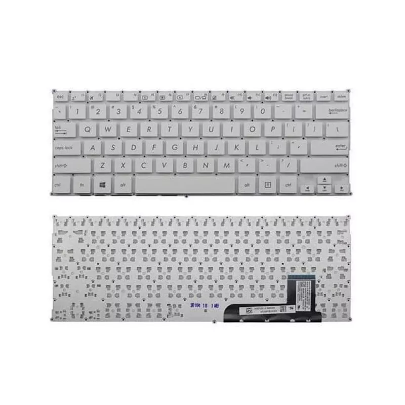 Клавиатура ASUS 0KN0-31UA12 0KN0-6100UA00 ASM14N23UA-528 w/o frame "ENTER"-small ENG/RU White