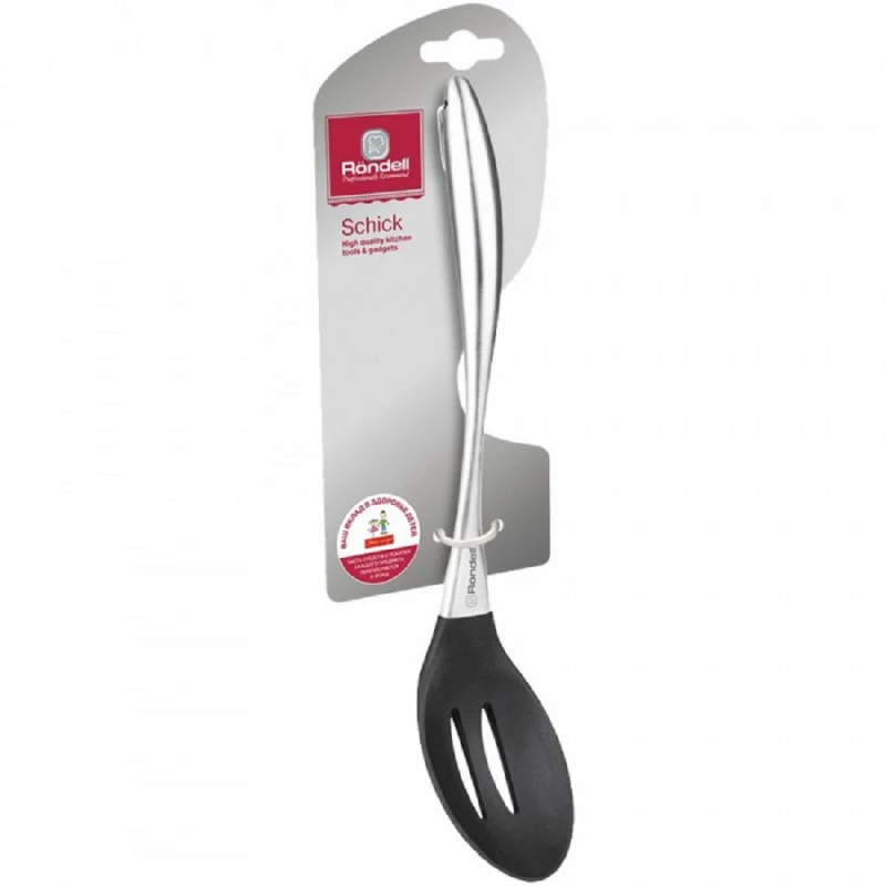 NULL Rondell COOKING SPOON  RD-637. TYPE: COOKING SPOONCOLLECTION: SCHICKMATERIAL: SILICONEHANDLE MATERIAL: STAINLESS STEEL