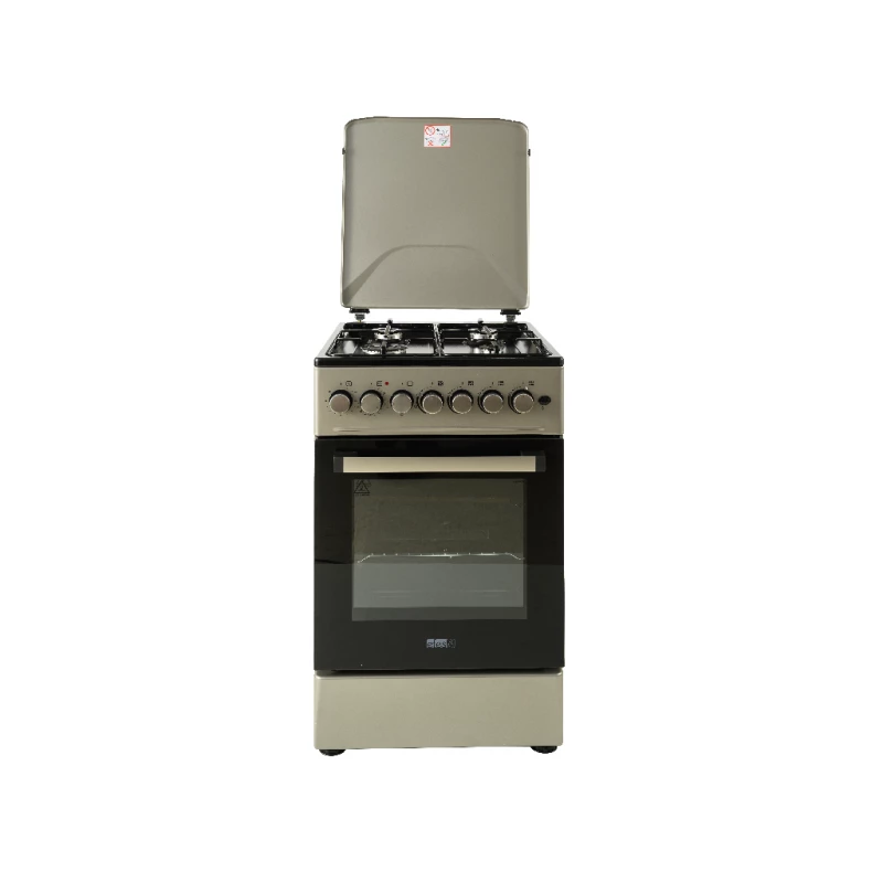 Aragaz EFES GC-E5060I/GR, 4 arzatoare, Aprindere electrica, Gri