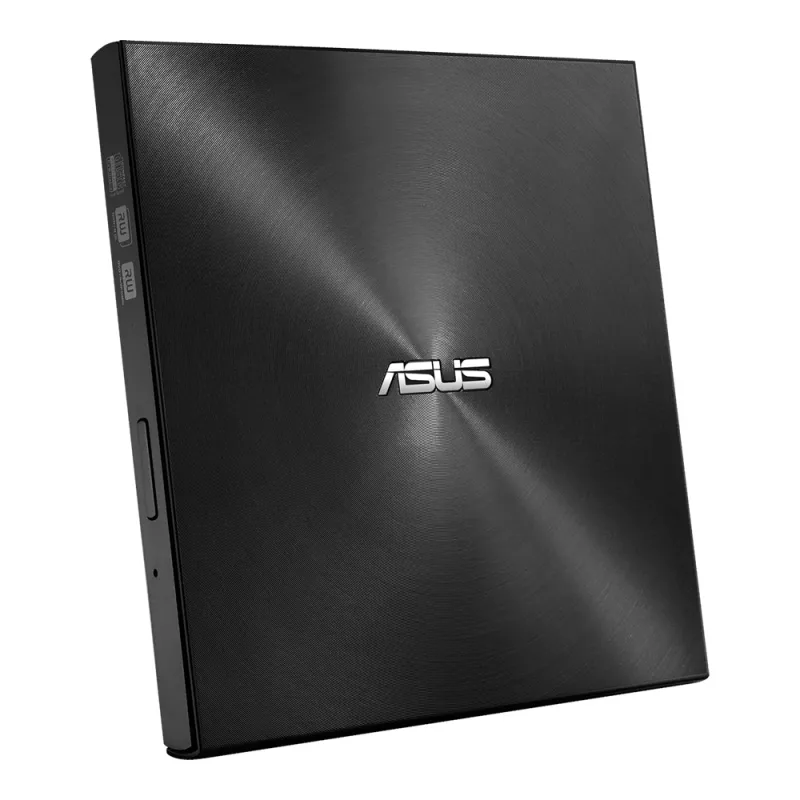 Привод оптический ASUS External DVDRW Drive ZenDrive U9M, Portable Ultra-Slim -13mm, Super-Multi DVDR+8x/-8x, RW+8x/-6x, DL+6x/-6x, M-DISC, Includes two cables for USB Type-C and Type-A, USB2.0 (USB-C/USB-A), Black, Retail
