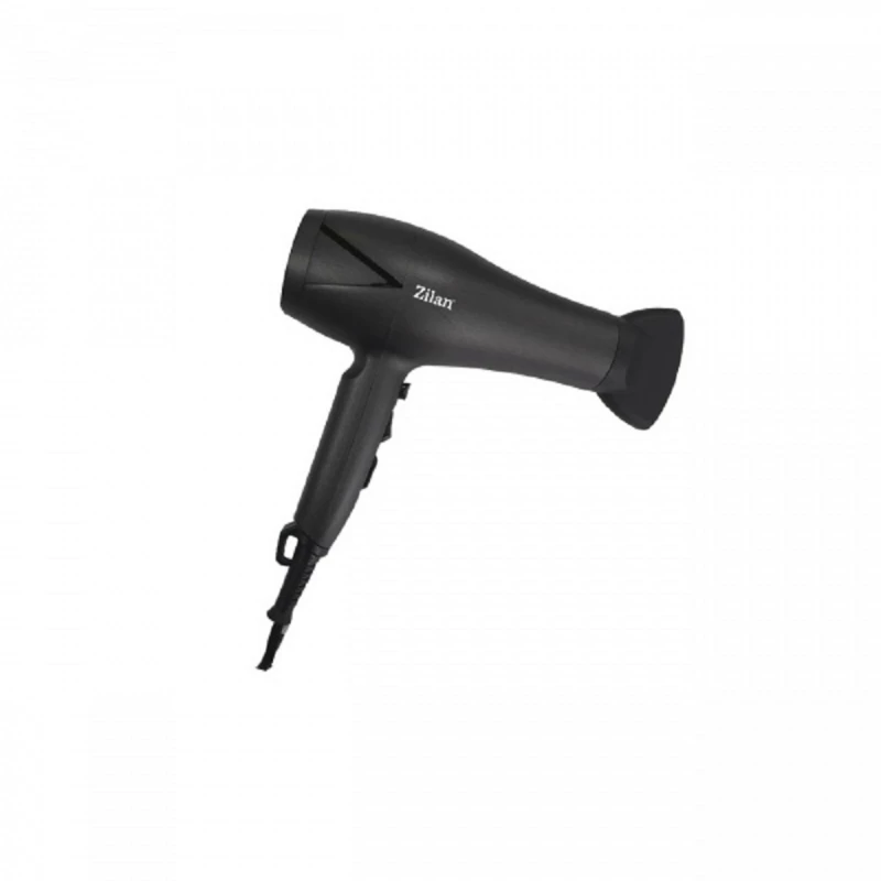 Фен Zilan ZLN4872, 2000 Вт, 2 скорости, 3 режима, Черный