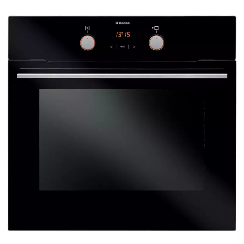 Встраиваемая  электрическая духовка HANSA BOES60475, 65 л, 10 режимов, Гриль, Таймер, Черный, A