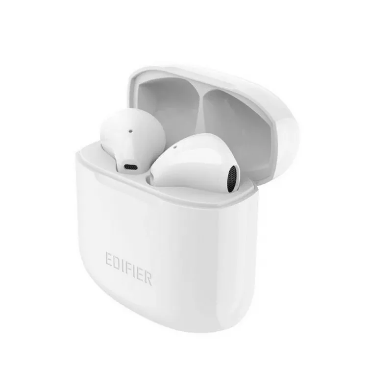 Наушники проводные с микрофоном EDIFIER TWS200BT WHITE TRUE WIRELESS STEREO EARBUDS,TOUCH, BLUETOOTH V5.0 APTX, CVC DUAL MIC NOICE CANCELING, UP TO 10M CONNECTION DISTANCE, 13MM DRIVER, ERGONOMIC IN-EAR