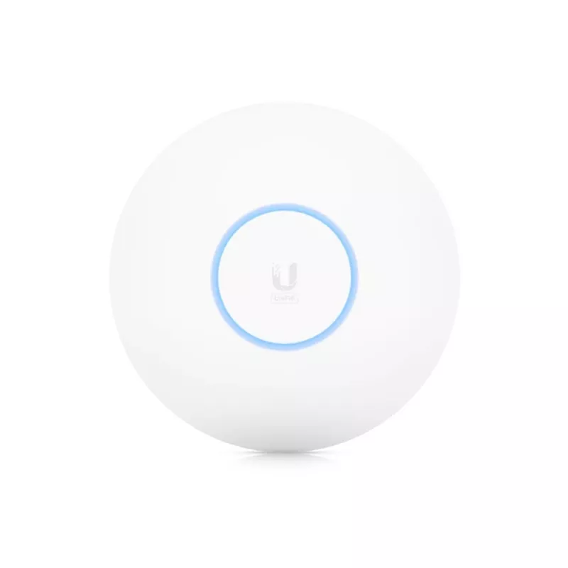 Беспроводной маршрутизатор Ubiquiti UniFi 6 Pro Access Point U6-Pro, 802.11ax (Wi-Fi 6), Indoor, 5 GHz band 4x4 MU-MIMO 4800Mbps, 2.4 GHz band 2x2 MIMO 573.5 Mbps, 10/100/1000 Mbps Ethernet RJ45, 802.3at PoE+, Concurrent Clients 300+