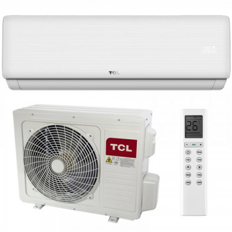 Aparat de aer conditionat TCL TAC-24 CHSD / XAB1L INVERTER WI-FI, 24000 BTU, 70 m², 44-57 dB, Functie racire, Functie incalzire, Alb
