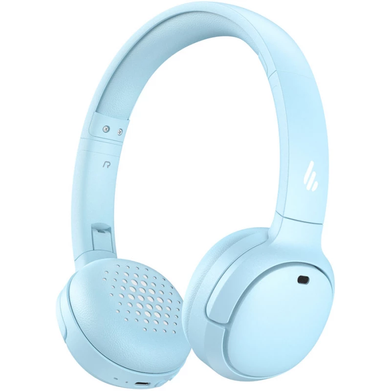 Casti cu fir si microfon EDIFIER WH500 BLUE WIRELESS ON-EAR HEADPHONES, BLUETOOTH V5.2, 30MM DYNAMIC DRIVER, 40 HOURS PLAYTIME, FAST CHARGE,  CONNECT APP, FOLDABLE