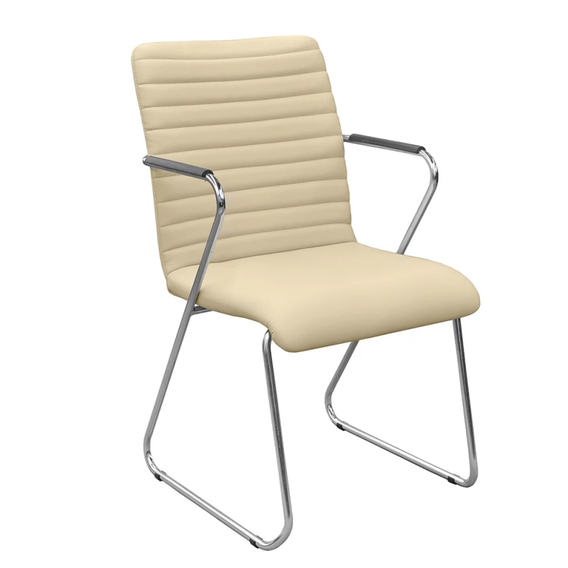 Scaun DP TASK CF BEIGE~ECO 7, Piele Eco, Bej