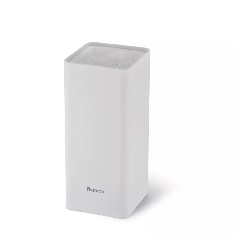 Suport de cutite FISSMAN 12880, Plastic, Alb