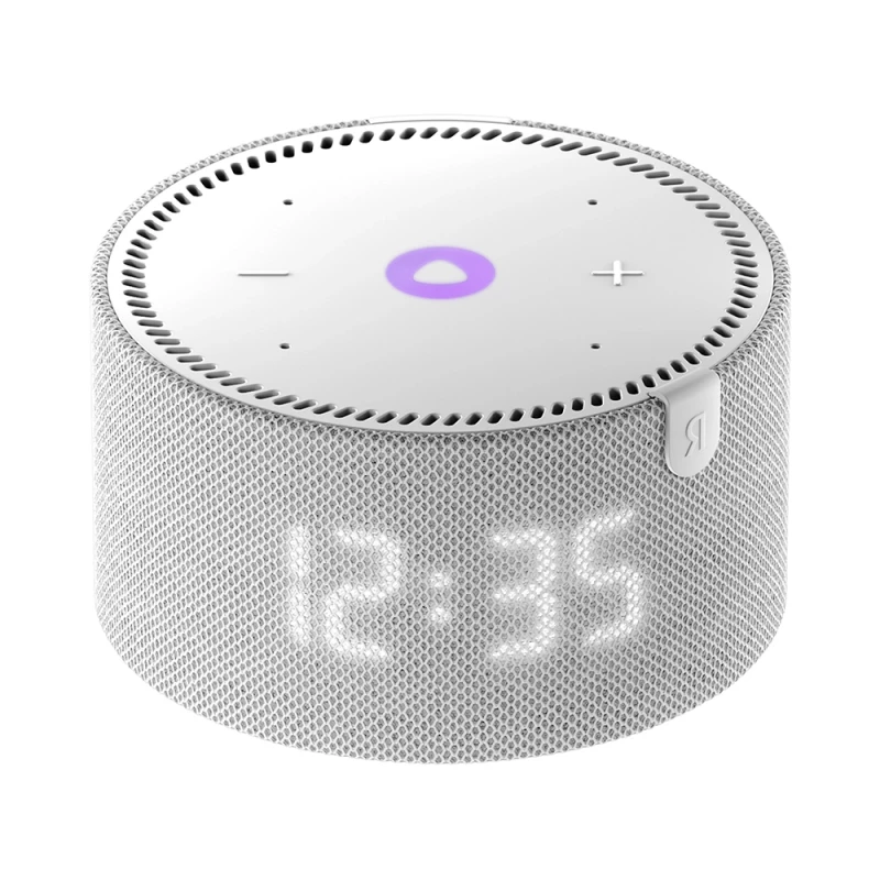 Smart Speaker Yandex Station MINI (Clock) with Alisa, Gray
