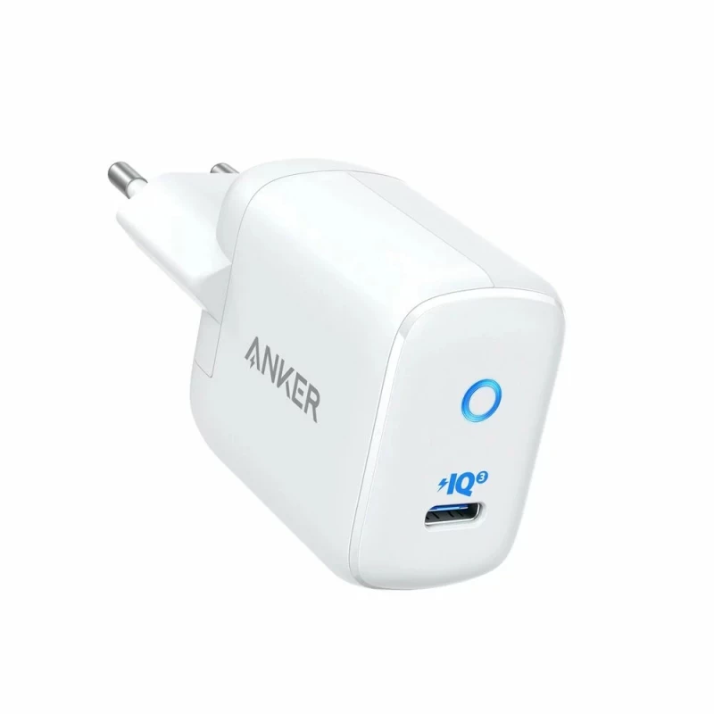 Incarcator Anker POWERPORT III MINI USB-C 30W PIQ 3.0 POWER DELIVERY, WHITE
