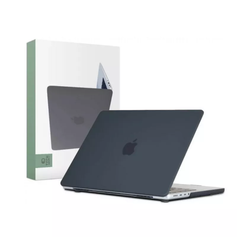 Husa pentru laptop Tech Protect SMARTSHELL TECH-PROTECT FOR MACBOOK PRO 16 (2021-2023), MATTE BLACK