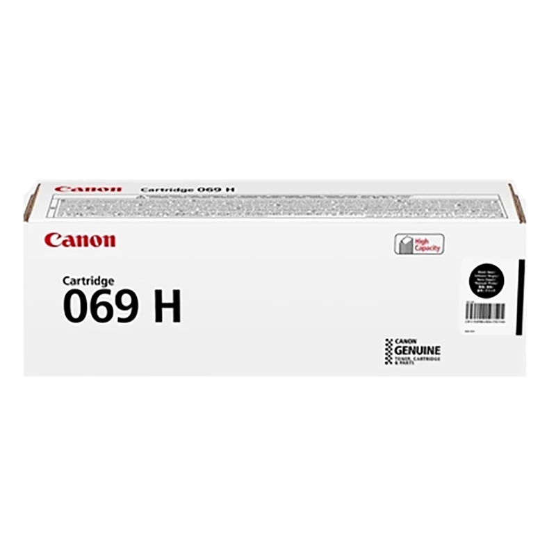 Cartus laser CANON CRG-069H, BlackToner Cartridge Black for MF752Cdw/MF754Cdw/LBP673Cdw (7,600 pages based on ISO/IEC 19798)