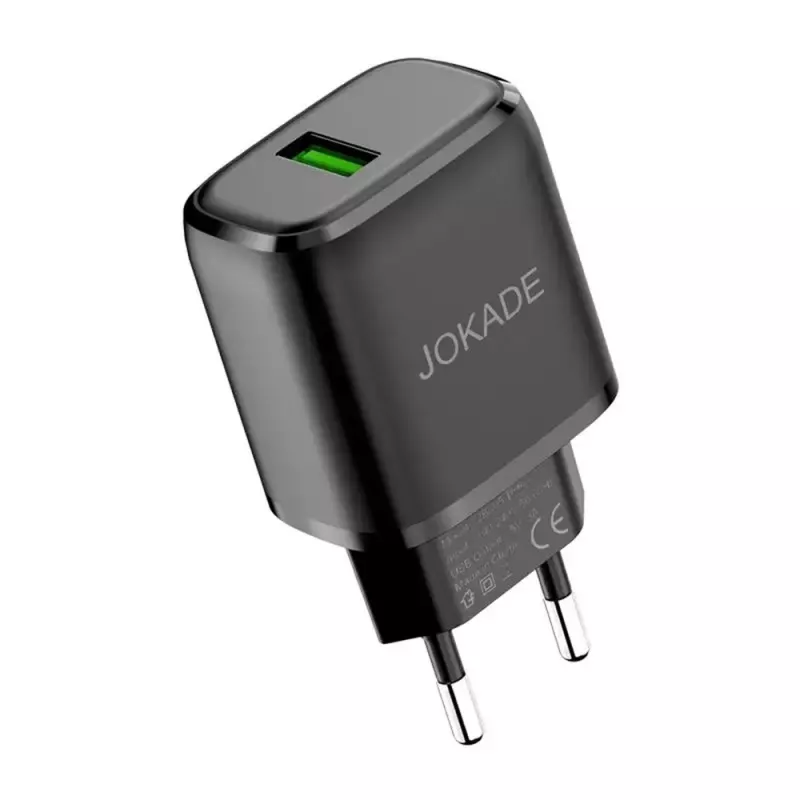 Incarcator Jokade WALL CHARGER SINGLE PORT 5A SALIAN, BLACK