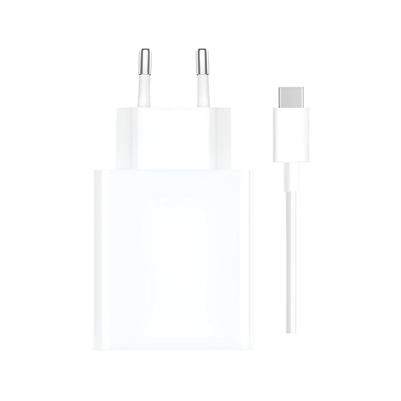 Incarcator Xiaomi Mi Charging Combo Type-A + Cable USB to Type-C, 33W, White