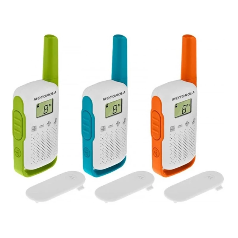 Radio portabil MOTOROLA WALKIE-TALKIE TALKABOUT T42, TRIPLE, 16 CHANNELS, 4KM