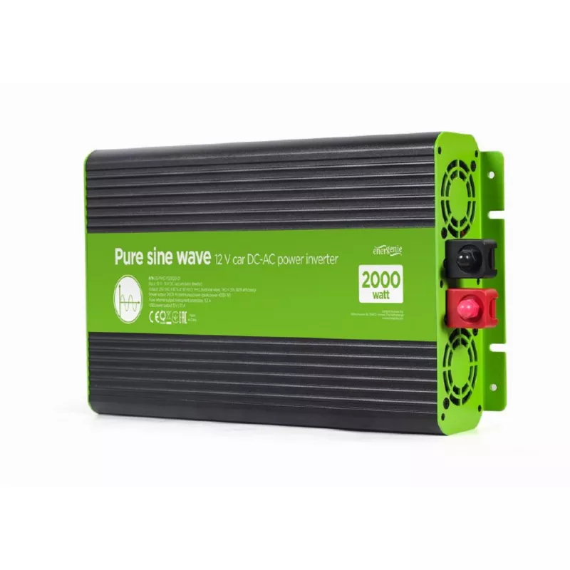 Invertor ENERGENIE CAR POWER: MAX.2000W, INPUT: 10-16 VDC