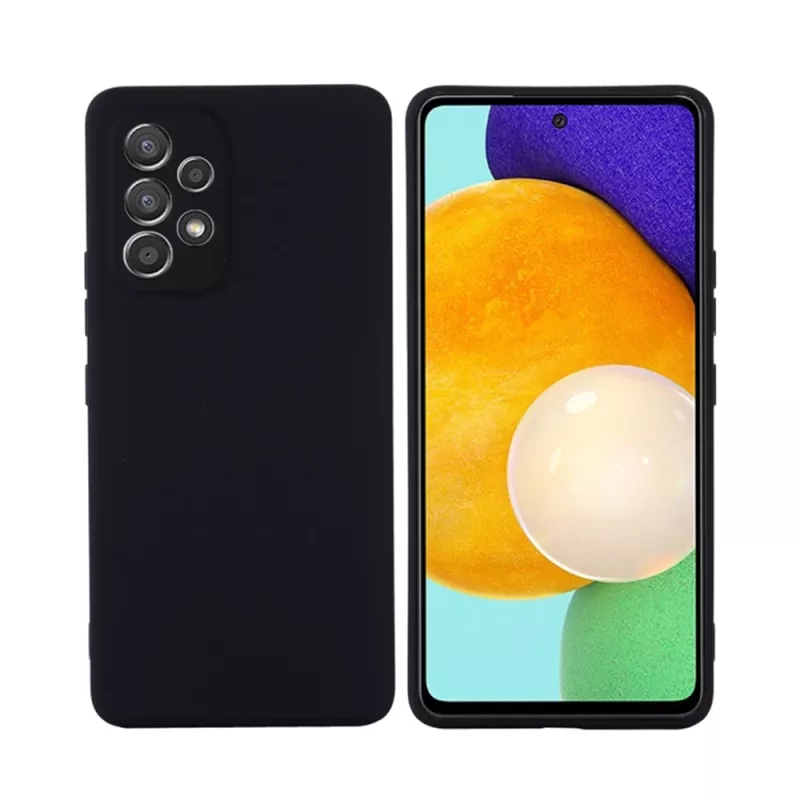 Чехол HELMET Case Liquid Silicone Samsung A54, Black