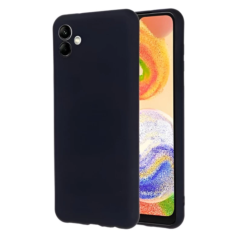 Чехол HELMET Case Liquid Silicone Samsung A04, Black