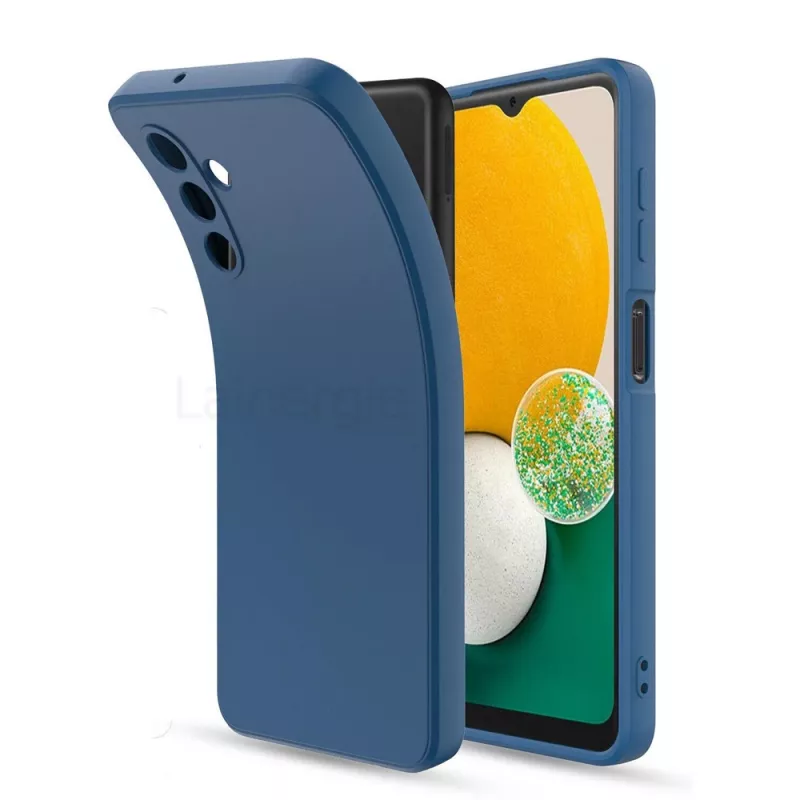 Husa HELMET CASE LIQUID SILICONE SAMSUNG A04S, BLUE