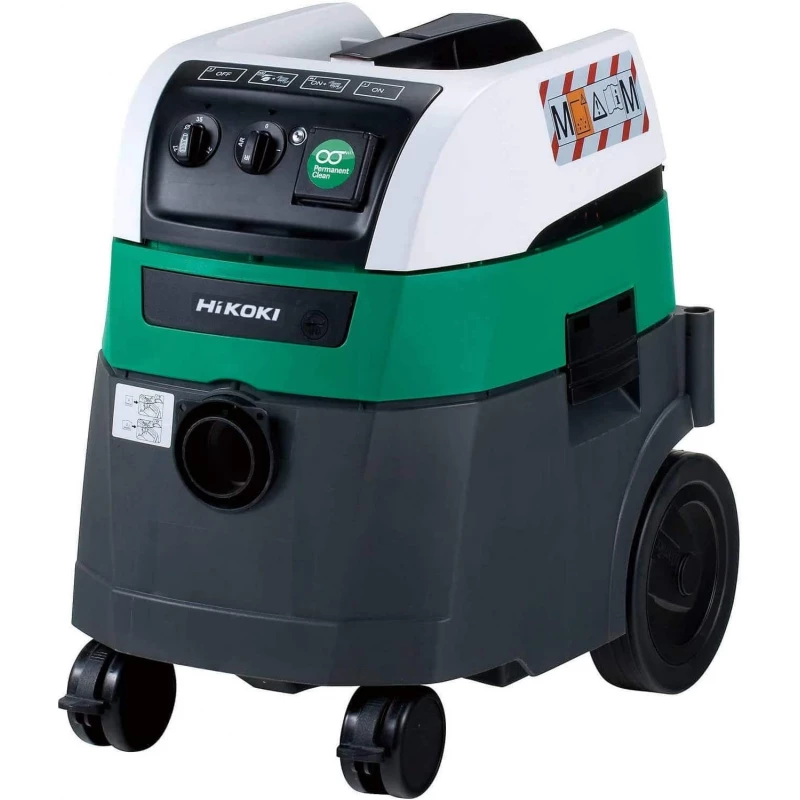 Aspirator industrial Hikoki RP350YDM, 1400 W, 35 l, Negru, Verde