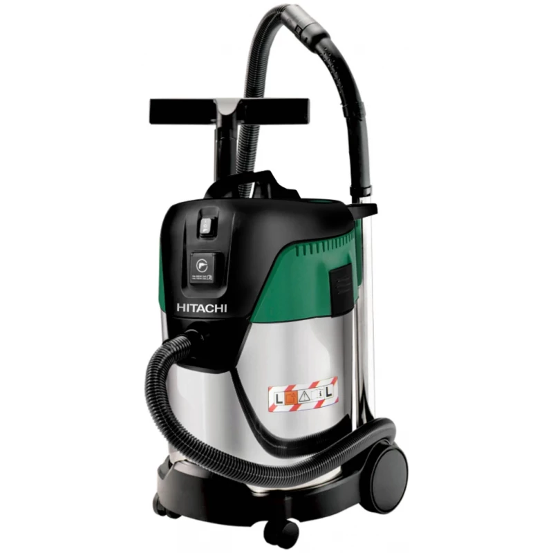 Aspirator industrial Hikoki RP300YDL, 1000 W, 30 l , Negru, Verde