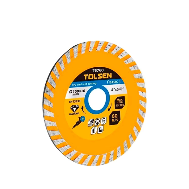 Disc diamantat Tolsen 125X22,2MM