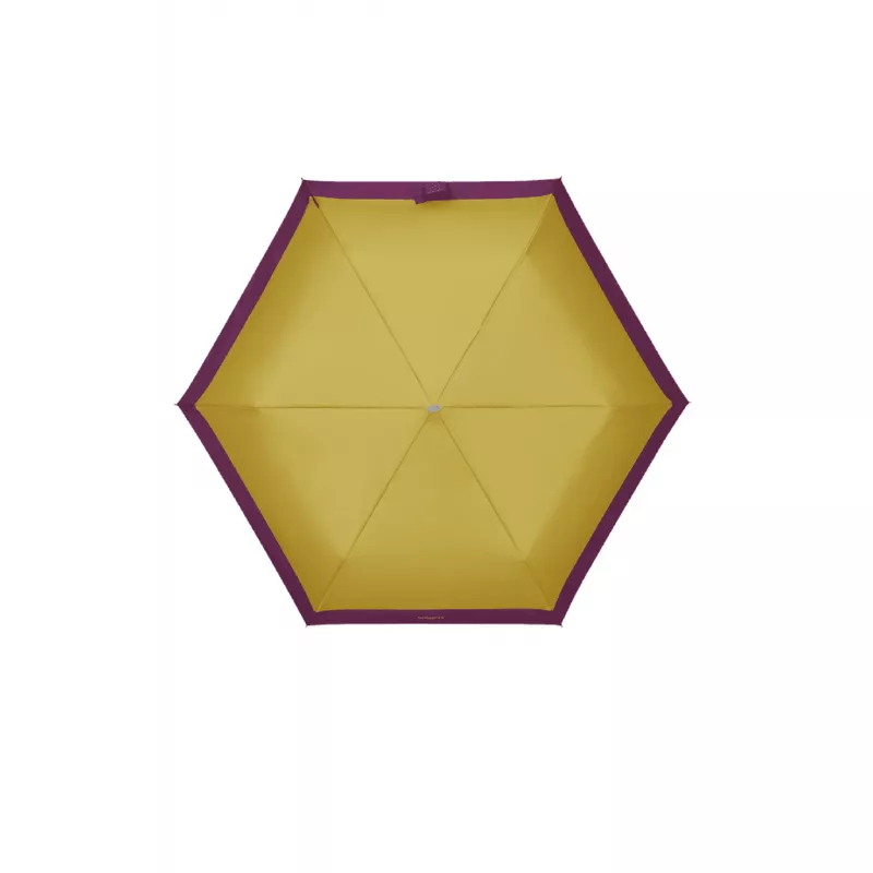 Umbrela Samsonite ALU DROP S-3 SECT, Poliester, Galben, Violet, 94.5 х 23