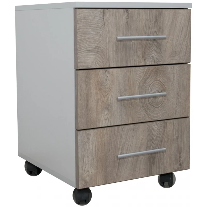 Dulapior ANDRA 3S 445X500X645, Pal, Gri deschis