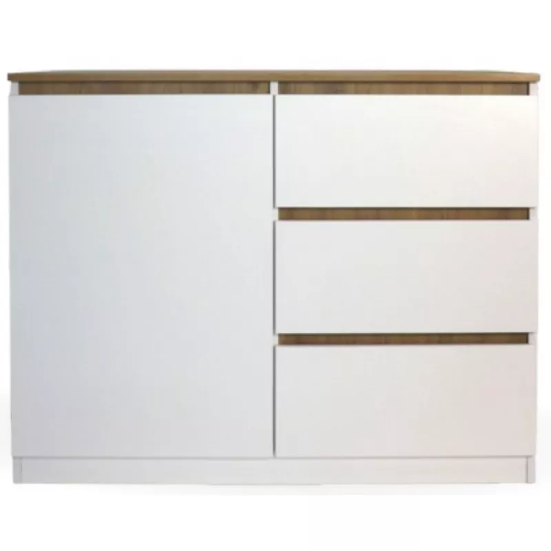 Comoda ANDRA GAMA ETERNA 1200X950X450, Pal, Alb