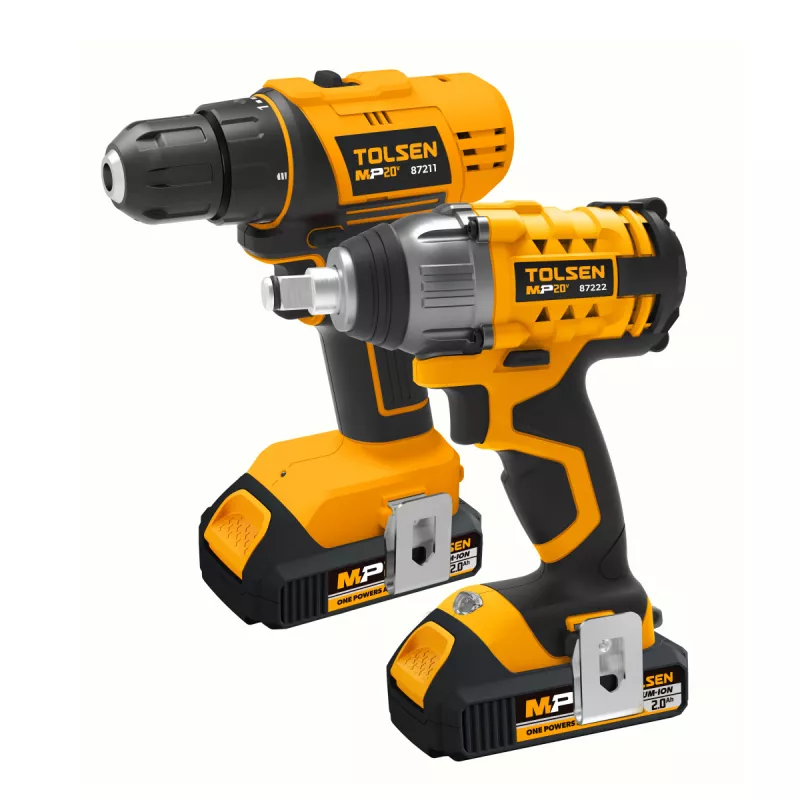 Set masina de insurubat / gaurit Tolsen MP20V 2AH