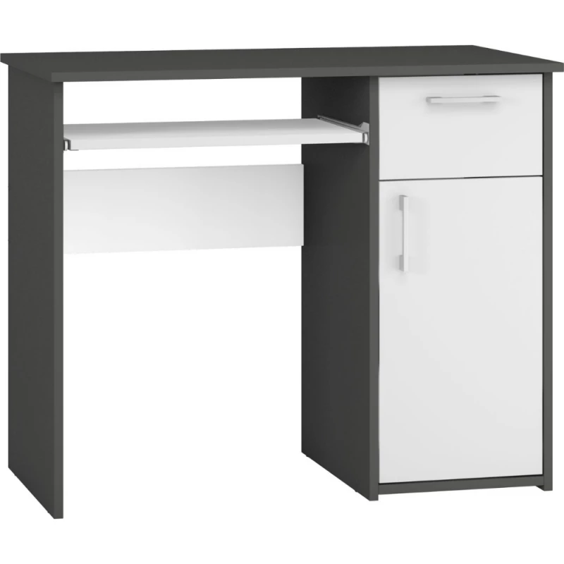 Masa de birou MP MAJA 1.2M GRAPHITE/WHITE