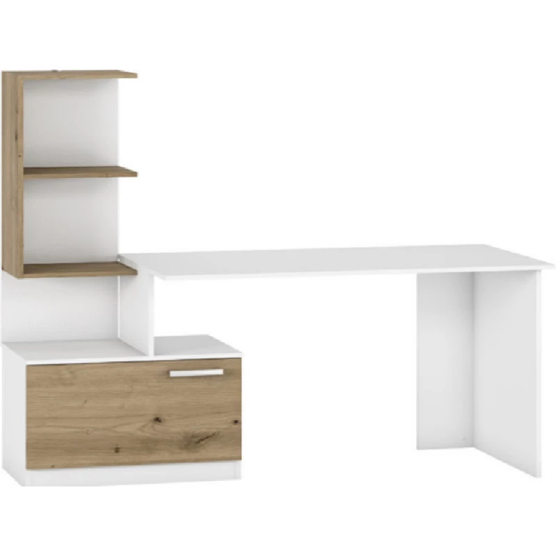 Стол офисный MP Table 1 oak sonoma/white